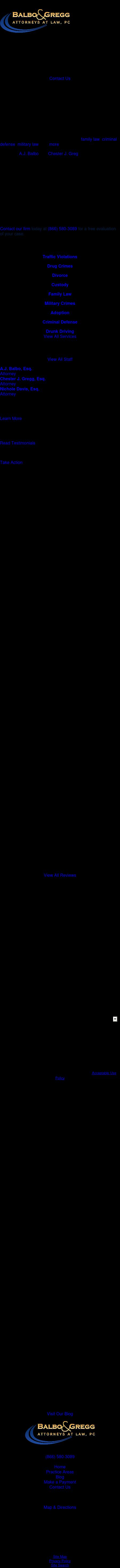 Balbo & Gregg, Attorneys at Law, PC - Richmond Hill GA Lawyers