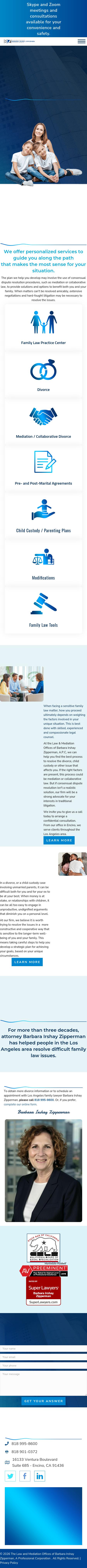 Barbara Irshay Zipperman - Encino CA Lawyers