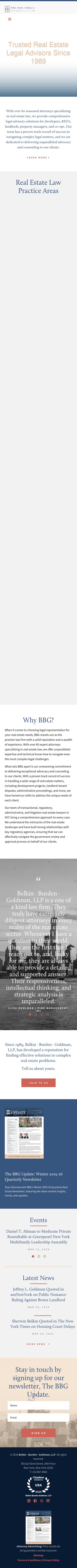 Belkin Burden Wenig & Goldman, LLP - New York NY Lawyers