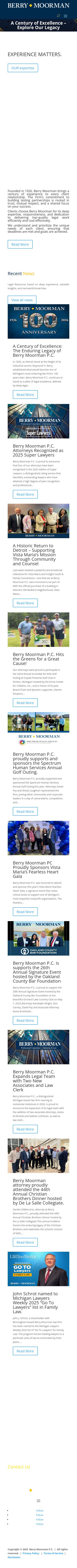 Berry Moorman PC - Ann Arbor MI Lawyers