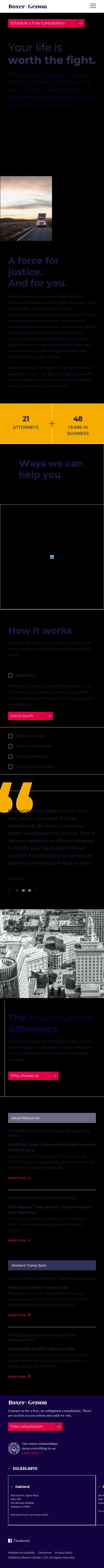 Boxer & Gerson, LLP - Oakland CA Lawyers