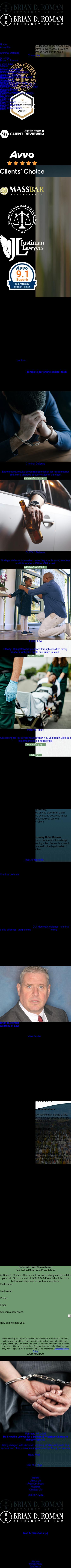 Brian D. Roman, Attorney at Law - North Attleboro MA Lawyers