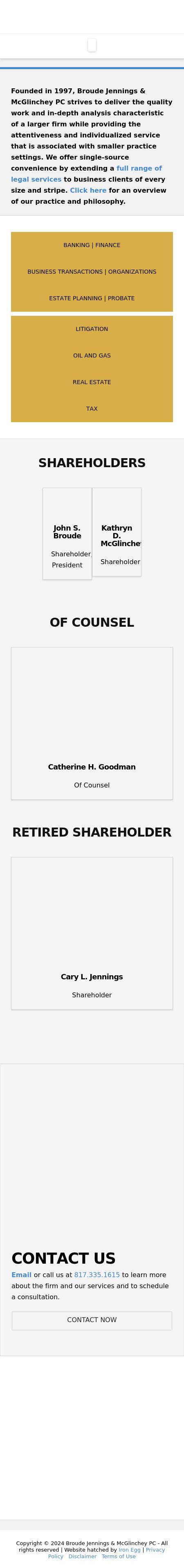 Broude, Smith & Jennings, P.C. - Fort Worth TX Lawyers