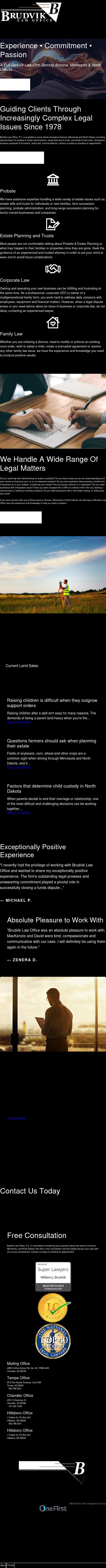 Brudvik Law Office - Finley ND Lawyers