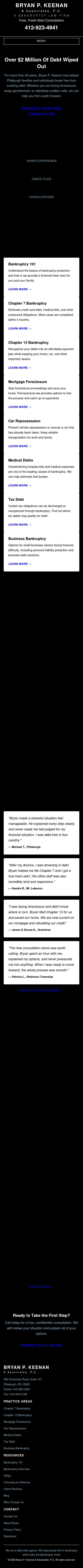 Bryan P. Keenan & Associates, PC - Pittsburgh PA Lawyers
