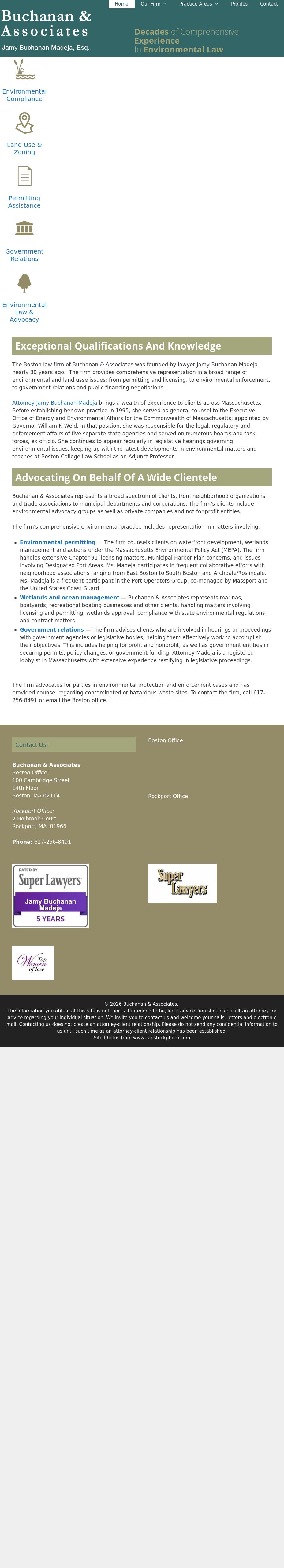 Buchanan & Associates - Boston MA Lawyers