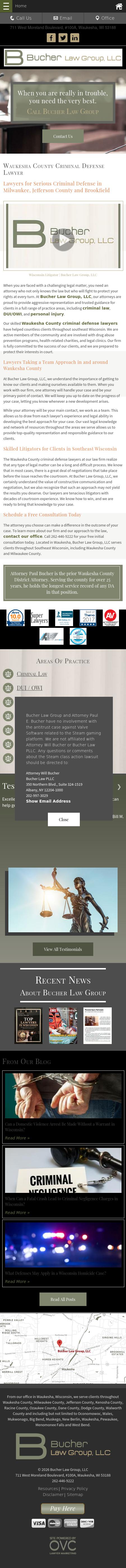 Bucher Law Group LLC - Delafield WI Lawyers