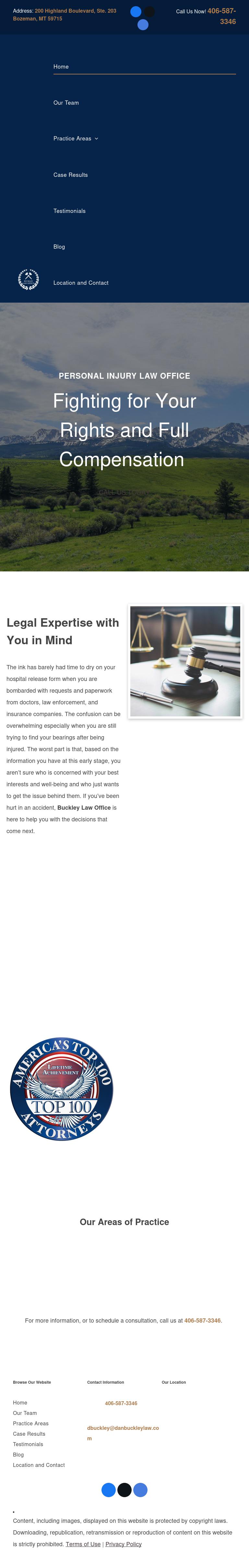 Buckley Law Office, P.C. - Bozeman MT Lawyers