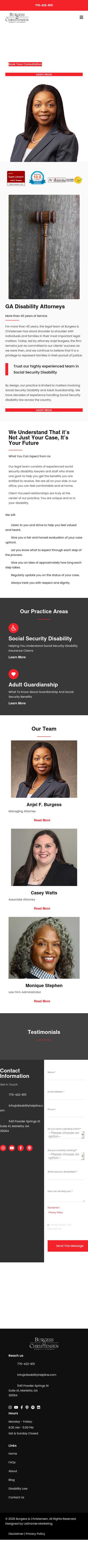 Burgess & Christensen - Marietta GA Lawyers