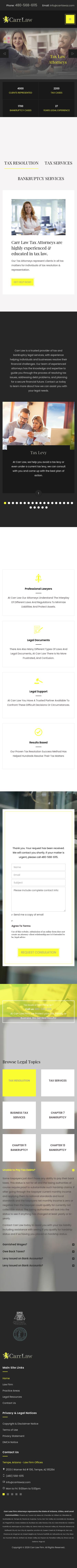 Carr Law - Tempe AZ Lawyers