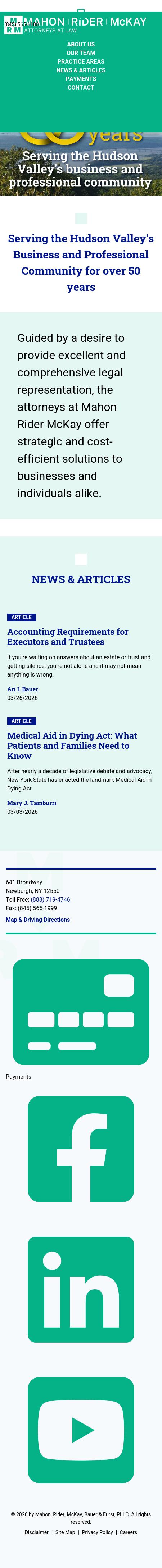 Catania, Mahon, Milligram & Rider, PLLC - Chestnut Ridge NY Lawyers