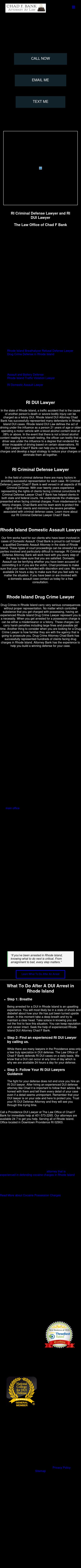 The Law Office of Chad F Bank - Providence RI Lawyers
