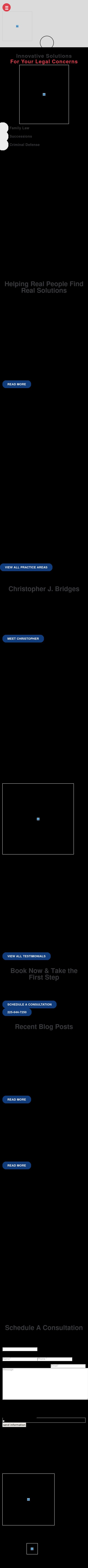 Christopher J. Bridges, Attorney at Law - Gonzales LA Lawyers