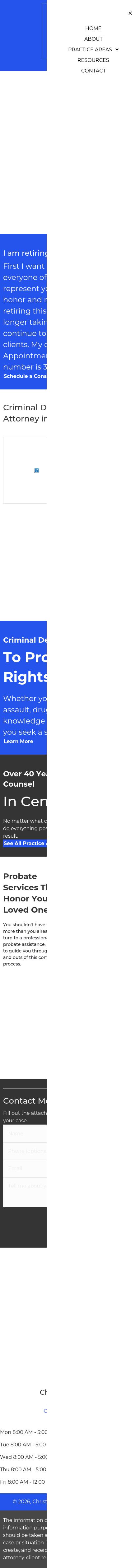 Christopher S. Till - Comanche TX Lawyers