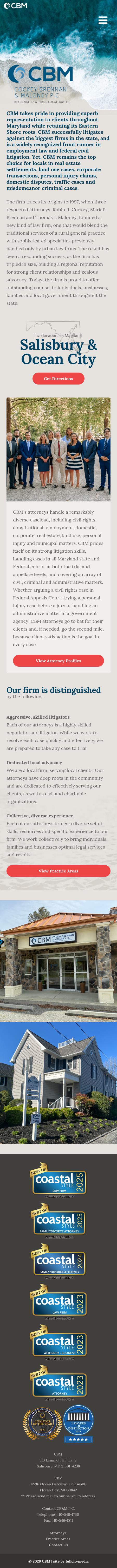 Cockey, Brennan & Maloney, P.C. - Salisbury MD Lawyers
