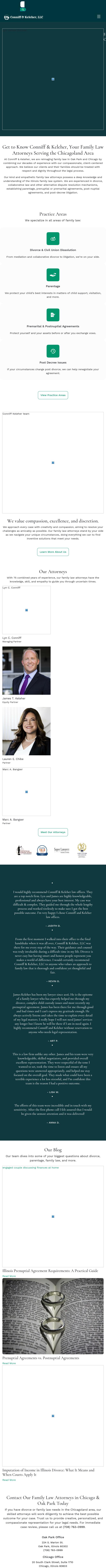 Conniff Law Offices - Oak Park IL Lawyers