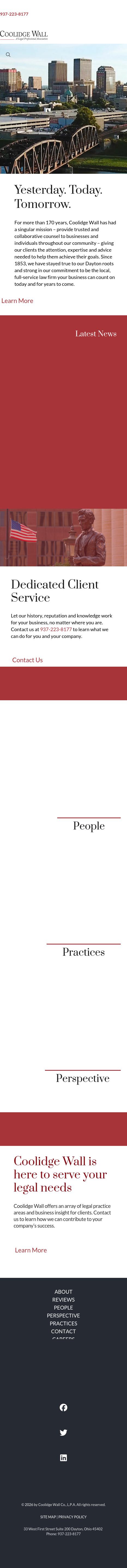 Coolidge Wall Co., L.P.A. - Dayton OH Lawyers