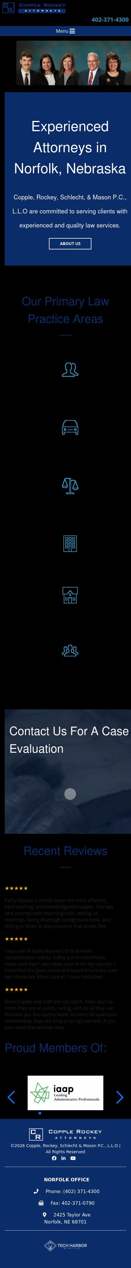 Copple, Rockey, McKeever, and Schlecht P.C., L.L.O. - Omaha NE Lawyers