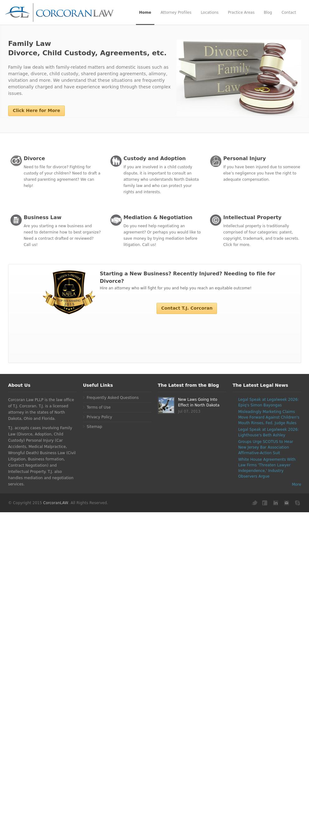 Corcoran Law PLLP - Goshen OH Lawyers