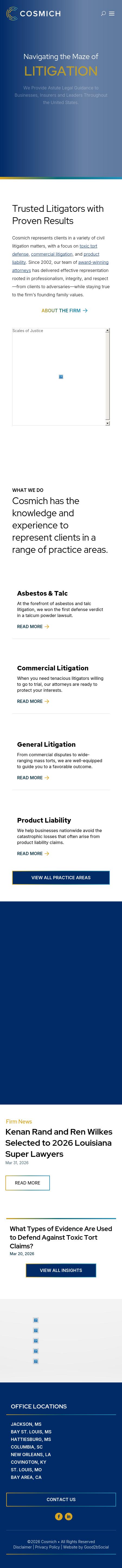 Cosmich Simmons & Brown, PLLC - Cincinnati OH Lawyers