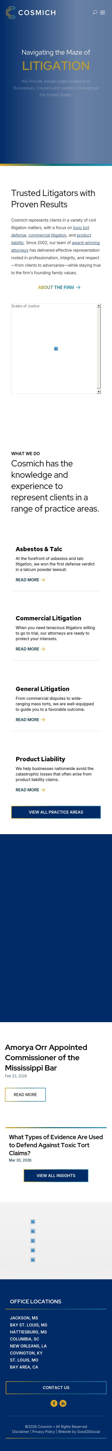 Cosmich Simmons & Brown, PLLC - Hattiesburg MS Lawyers