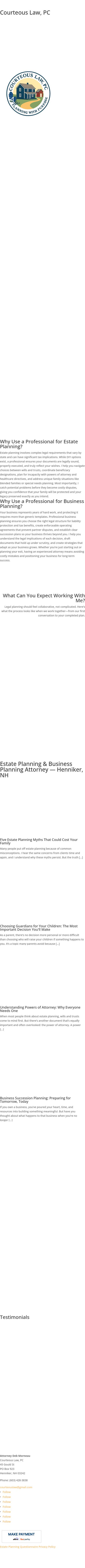 Courteous Law - Henniker NH Lawyers