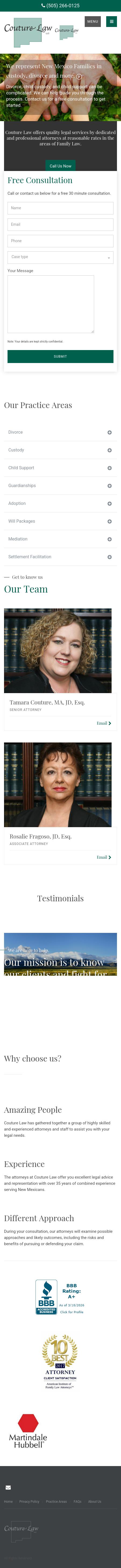 Couture Law - Albuquerque NM Lawyers