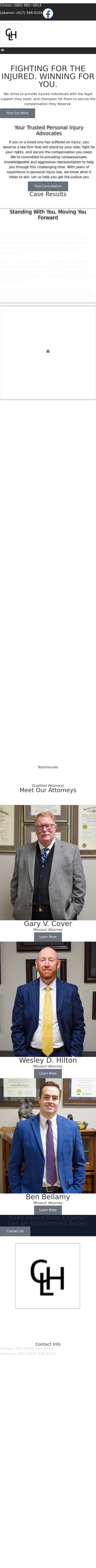 Cover & Hilton Law, LLC - Clinton MO Lawyers