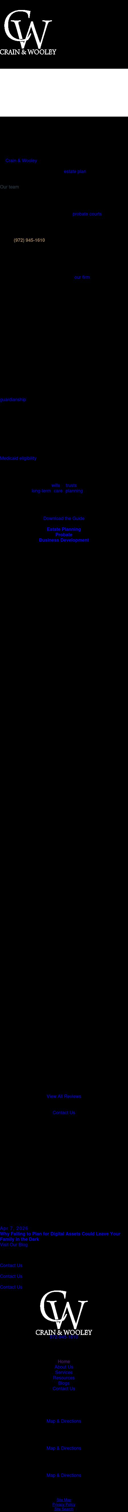 Crain & Wooley - Plano - Plano TX Lawyers