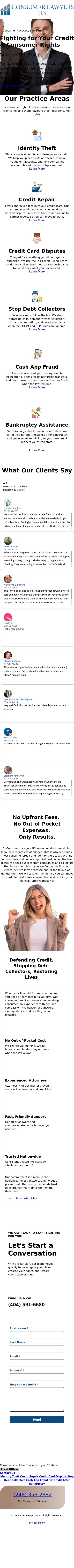 Credit Repair Lawyers of America - Atlanta GA Lawyers