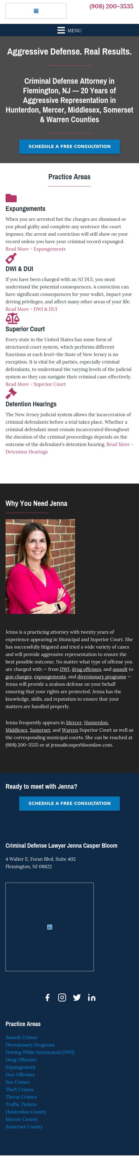 Criminal Defense Lawyer Jenna Casper Bloom - Flemington NJ Lawyers