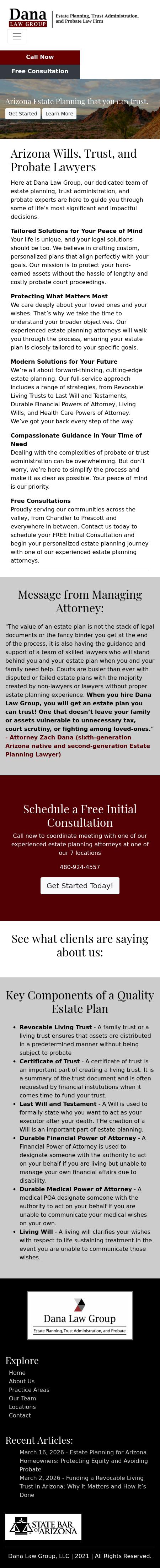 Dana Law Group, LLC - Scottsdale AZ Lawyers
