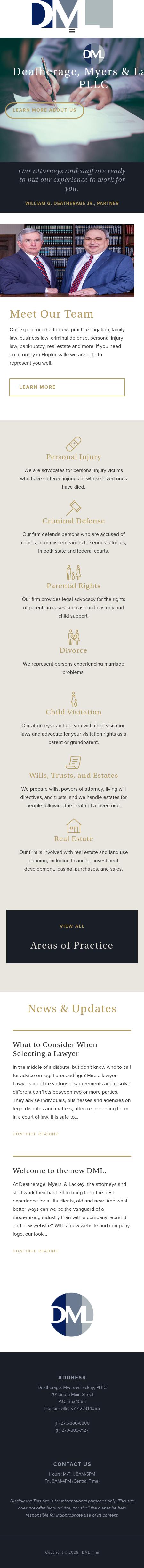 Deatherage, Myers & Lackey, PLLC - Hopkinsville KY Lawyers