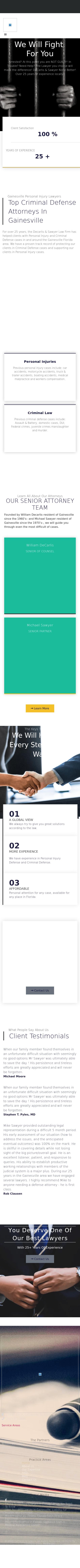 DeCarlis & Sawyer - Gainesville FL Lawyers