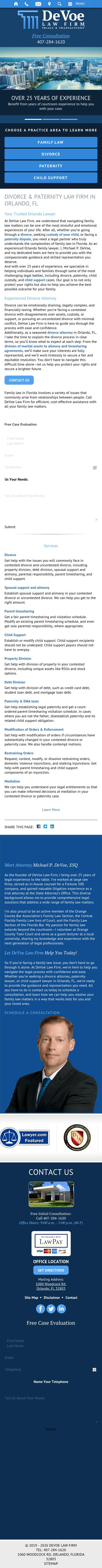 DeVoe Law Firm - Orlando FL Lawyers