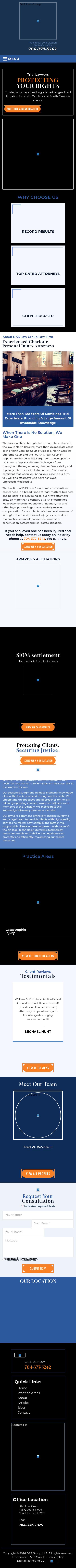 DeVore, Acton & Stafford, P.A. - Charlotte NC Lawyers