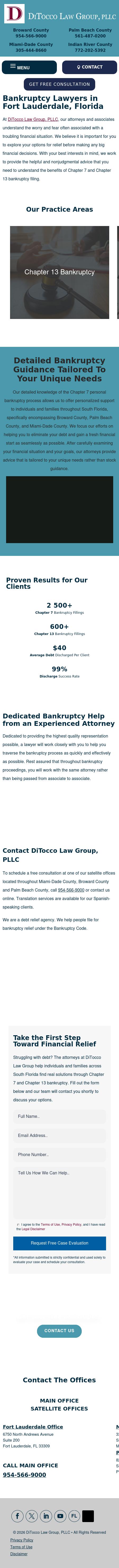 DiTocco Law Group, PLLC - Plantation FL Lawyers