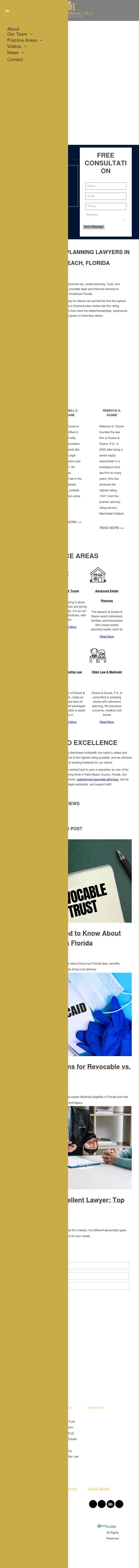 Doane & Doane, P.A. - North Palm Beach FL Lawyers