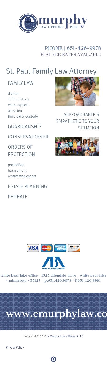 E Murphy Law Offices, PLLC - White Bear Lake MN Lawyers