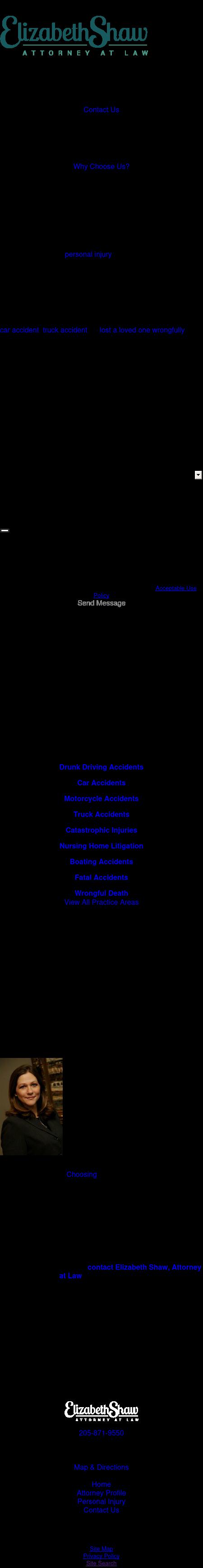 Elizabeth Shaw, Attorney at Law - Birmingham AL Lawyers