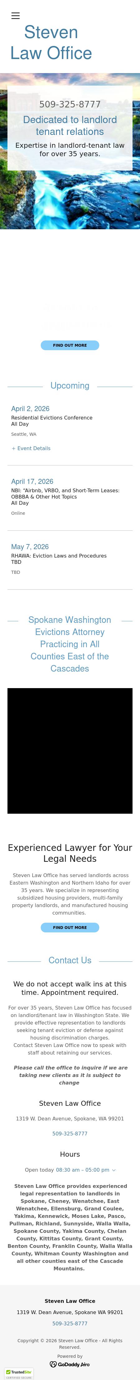Eric M. Steven, P.S., Attorney at Law - Spokane WA Lawyers