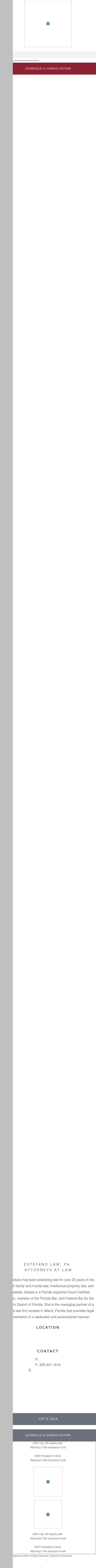 Estefano Law, PA - Coral Gables FL Lawyers