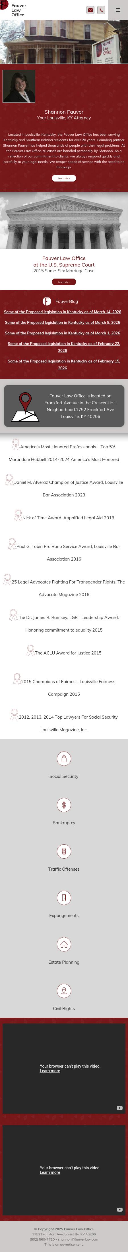 Fauver Law Office PLLC - Louisville KY Lawyers