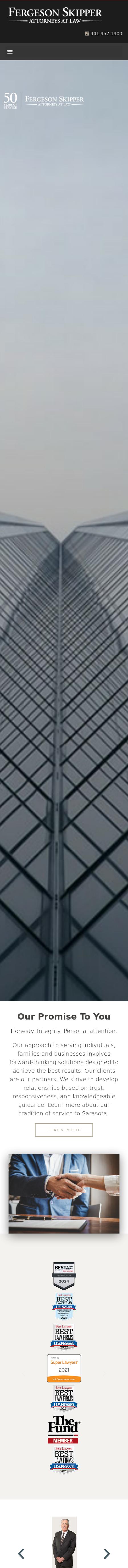 Fergeson, Skipper, Shaw, Keyser, Baron & Tirabassi, P.A. - Sarasota FL Lawyers