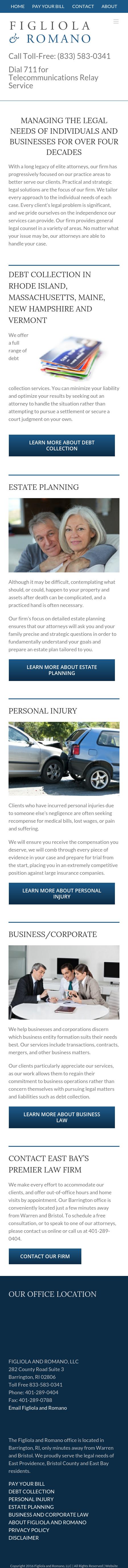 Figliola & Romano, LLC - Barrington RI Lawyers