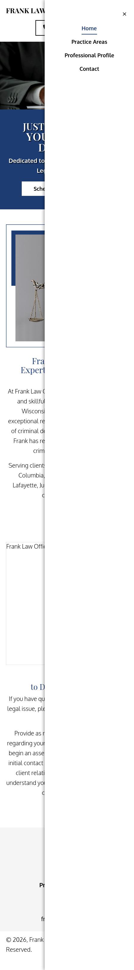 Frank Law Offices - Madison WI Lawyers