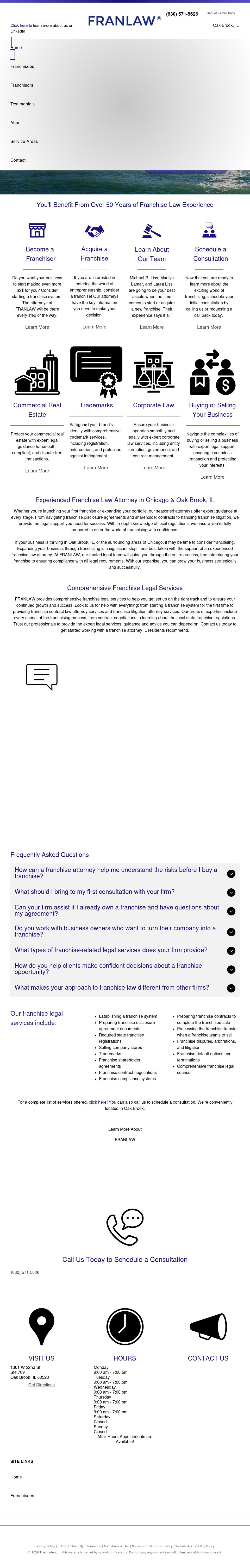 FRANLAW - Oak Brook IL Lawyers