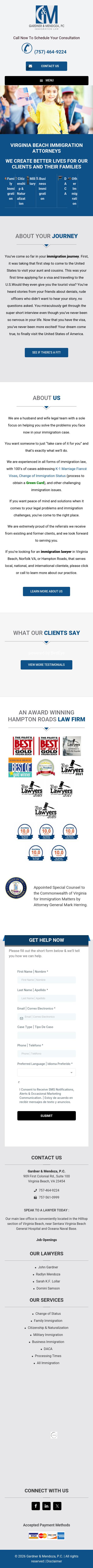 Gardner & Mendoza, PC - Norfolk VA Lawyers