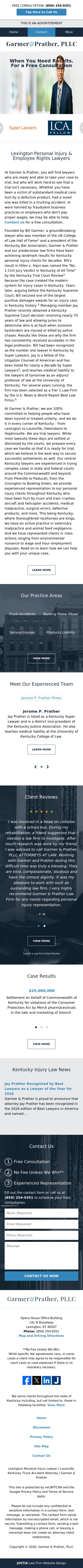 Garmer & Prather, PLLC - Lexington KY Lawyers
