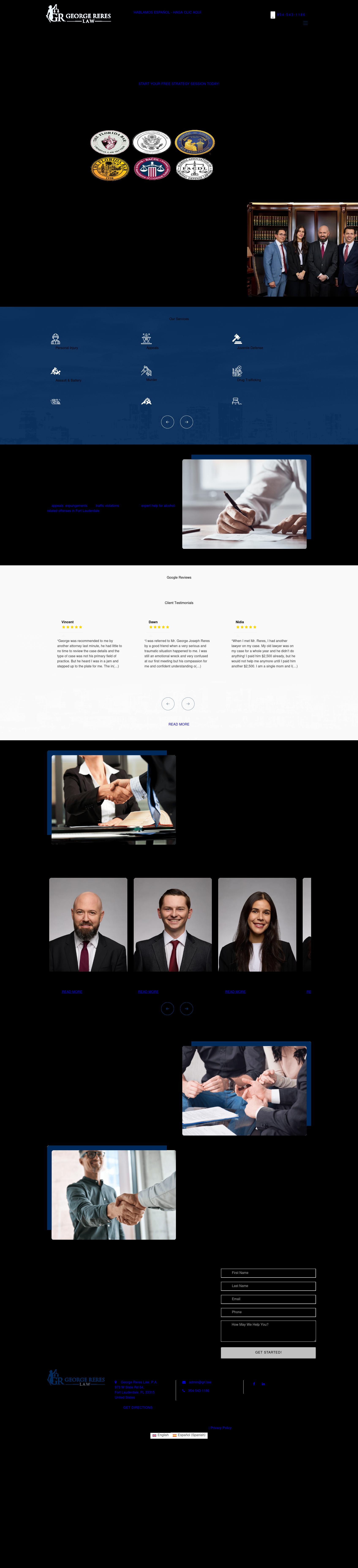 George Reres Law, P.A. - Lauderdale FL Lawyers